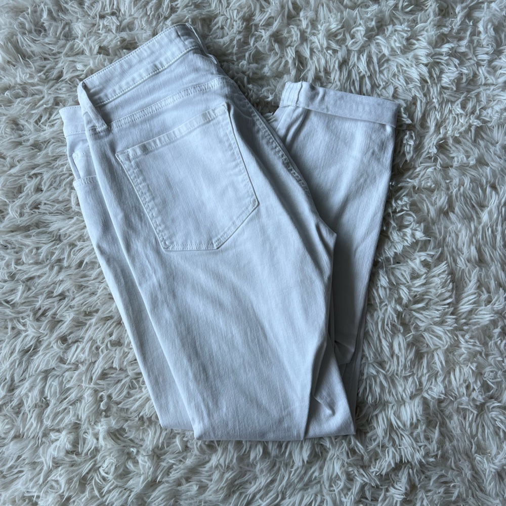 White Loft Skinny Jeans